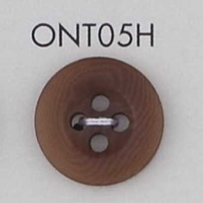 ONT05H Natural Material Corozo Nut 4-Hole Button