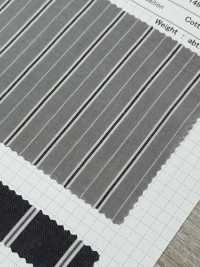 SBN007 Organic Natural Wrinkle Washed Stripes[Textile / Fabric] SHIBAYA Sub Photo