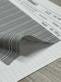 SBN007 Organic Natural Wrinkle Washed Stripes[Textile / Fabric] SHIBAYA Sub Photo