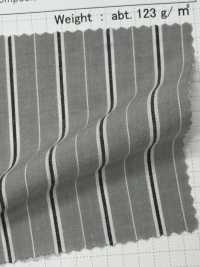 SBN007 Organic Natural Wrinkle Washed Stripes[Textile / Fabric] SHIBAYA Sub Photo