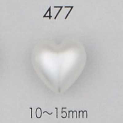 477 Pearl-finish Urea Resin Self-shank Button