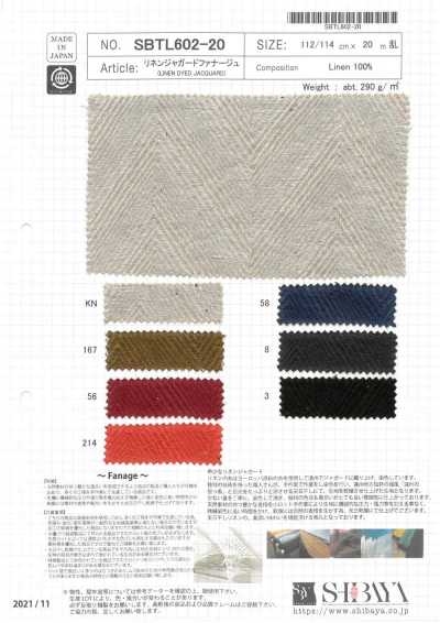 SBTL602-20 Linen Jacquard Fanage