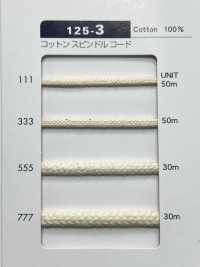 125-3 Cotton Spindle Cord Round Cord[Ribbon Tape Cord] Sub Photo