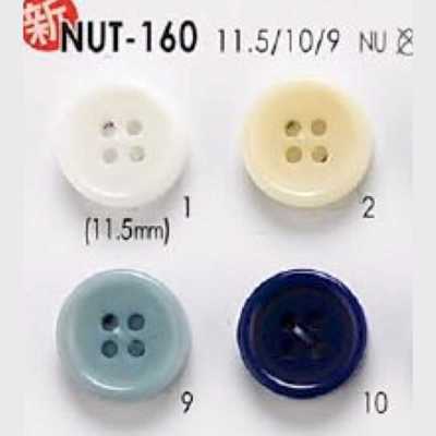 NUT160 Nut 4-hole Button