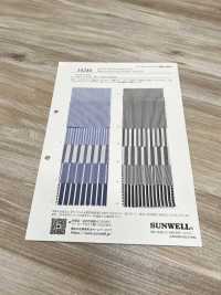 14284 70 Single Thread Pima Cotton Typewritter Cloth Stripe[Textile / Fabric] SUNWELL Sub Photo