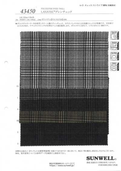 43450 LANATEC® Glen Check