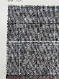 46168 Polyester/rayon 40/2 Twill 2-way Check Fuzzy On Both Sides[Textile / Fabric] SUNWELL Sub Photo