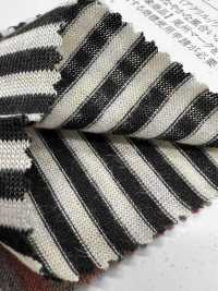 76619 Satin Doll Acrylic/wool Tianzhu Cotton Horizontal Stripes[Textile / Fabric] SUNWELL Sub Photo