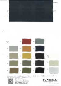 11498 Cotton Twill Down Proof Air Tunbler[Textile / Fabric] SUNWELL Sub Photo