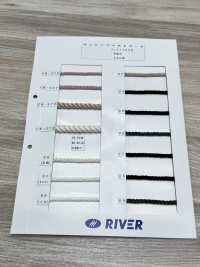 CK571 Cotton Twisted Cord[Ribbon Tape Cord] RIVER Sub Photo