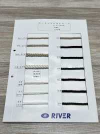 CK572 Cotton Twisted Cord[Ribbon Tape Cord] RIVER Sub Photo