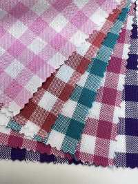 52200 20 Single Thread Combed Gingham[Textile / Fabric] VANCET Sub Photo