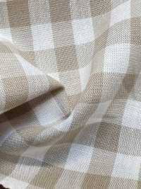 52300 C30S Earth Gingham[Textile / Fabric] VANCET Sub Photo