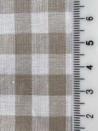 52300 C30S Earth Gingham[Textile / Fabric] VANCET Sub Photo
