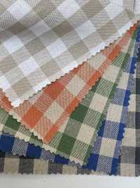 52300 C30S Earth Gingham[Textile / Fabric] VANCET Sub Photo