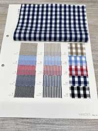 53612 T/C45S Gingham/Stripe[Textile / Fabric] VANCET Sub Photo