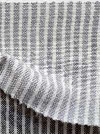 55402 Linen Canvas Stripes/gingham/ Dungaree[Textile / Fabric] VANCET Sub Photo