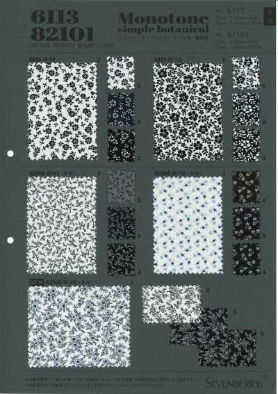 82101 SEVENBERRY® Broadcloth Botanical Print