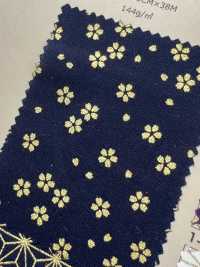 88337 SEVENBERRY® Loomstate In A Solid Gold Japanese Pattern[Textile / Fabric] VANCET Sub Photo