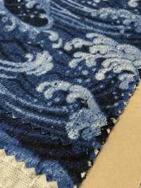 850350 SEVENBERRY® Tsumugi Shantung Denim-Style Japanese Pattern[Textile / Fabric] VANCET Sub Photo