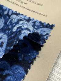 850350 SEVENBERRY® Tsumugi Shantung Denim-Style Japanese Pattern[Textile / Fabric] VANCET Sub Photo