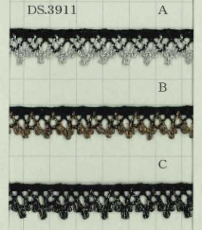 DS3911 Lame Braid 14mm Wide