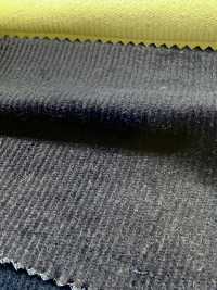 2985-ID 16W Stretch Corduroy Indigo[Textile / Fabric] Kumoi Beauty Sub Photo
