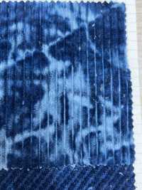 DCL658-ID Decolore 6W Corduroy Indigo Dyeing[Textile / Fabric] Kumoi Beauty (Chubu Velveteen Corduroy) Sub Photo