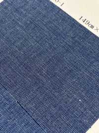 22280-1 Indigo Pin Check[Textile / Fabric] Yoshiwa Textile Sub Photo