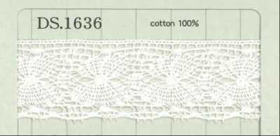 DS1636 Cotton Lace Width: 24mm