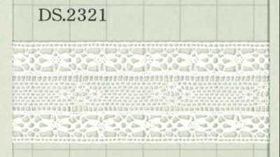 DS2321 Cotton Lace Width: 28mm