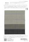 46214 <Mona Luce> Yarn-dyed 2-way Twill Tartan Check