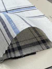 A-7072 Soft Linen Check[Textile / Fabric] ARINOBE CO., LTD. Sub Photo