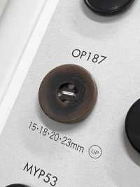 OP187 Polyester Resin 4-hole Button Sub Photo