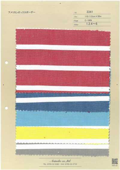 3341 American Oxford Horizontal Stripes