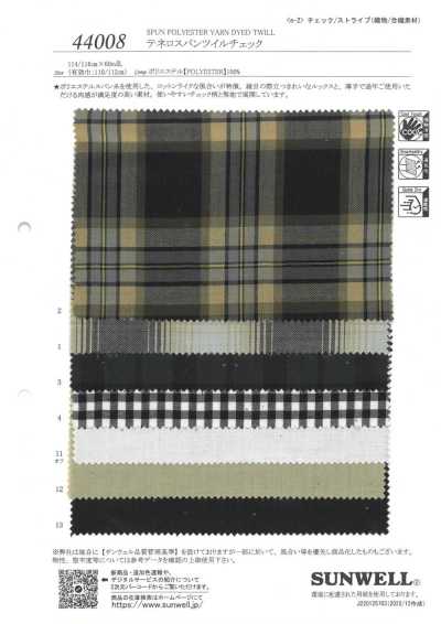 44008 Tenelo Spun Twill Check