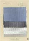AN-9008 Cotton Linen Stripe Washer Finish