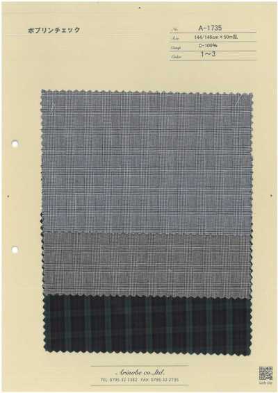 A-1735 Poplin Check