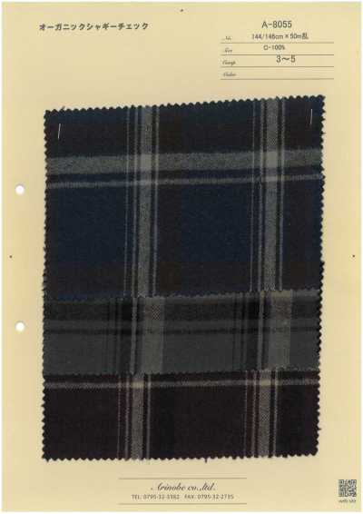 A-8055 Organic Shaggy Check