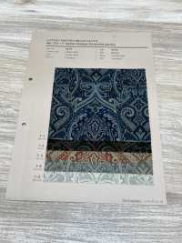 4219 SEVENBERRY® 40 Thread Broadcloth Stylish Vintage Ornament Paisley[Textile / Fabric] VANCET Sub Photo