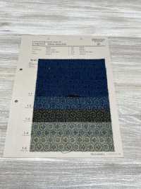 4222 SEVENBERRY® Uneven Thread Cloth Ethnic Javanese Cloth[Textile / Fabric] VANCET Sub Photo