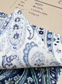 4227 Broadcloth Stylish Vintage Big Paisley[Textile / Fabric] VANCET Sub Photo