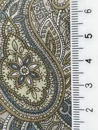 4228 SEVENBERRY® Broadcloth Stylish Vintage Kika Paisley[Textile / Fabric] VANCET Sub Photo