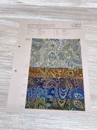 4228 SEVENBERRY® Broadcloth Stylish Vintage Kika Paisley[Textile / Fabric] VANCET Sub Photo
