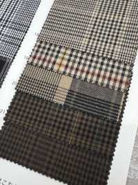 8615 30 Thread High-density Gabardine Check[Textile / Fabric] VANCET Sub Photo
