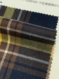 8849 T/R Check Twill Stretch[Textile / Fabric] VANCET Sub Photo