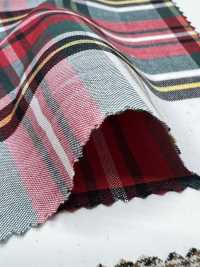 51025 40 Single Thread Typewriter Cloth Traditional Check[Textile / Fabric] VANCET Sub Photo