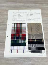 51025 40 Single Thread Typewriter Cloth Traditional Check[Textile / Fabric] VANCET Sub Photo