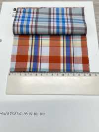 55008 40 Single Thread Broadcloth Broadcloth Madras Check[Textile / Fabric] VANCET Sub Photo
