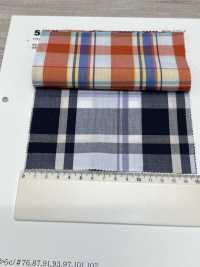 55008 40 Single Thread Broadcloth Broadcloth Madras Check[Textile / Fabric] VANCET Sub Photo